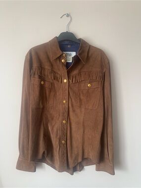 Blouson 100% suède Crisca
